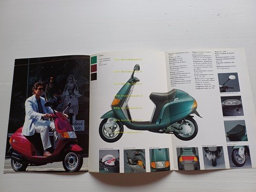 Piaggio 50 Sfera depliant italiano originale