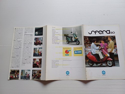 Piaggio 50 Sfera depliant italiano originale