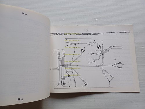 Piaggio 50 SI - Bravo 1989 catalogo ricambi italiano originale