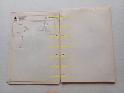 Piaggio 50 Si Mix 1996 catalogo ricambi originale