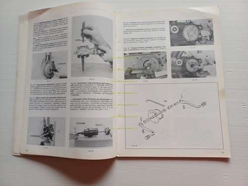 Piaggio 50 Superbravo 3 1987 manuale officina riparazione italiano originale