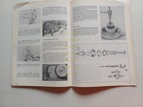 Piaggio 50 Superbravo 3 1987 manuale officina riparazione italiano originale