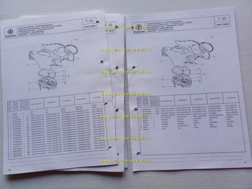 Piaggio 50 Vespa ET4 modelli 2000 - 2001 catalogo ricambi …
