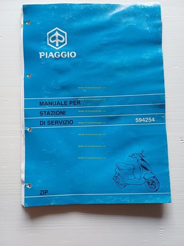 Piaggio 50 ZIP SP-Catalyzed- 4T 50-125 2000 manuale officina TELAIO …