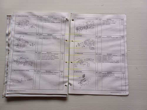 Piaggio 50 ZIP SP-Catalyzed- 4T 50-125 2000 manuale officina TELAIO …