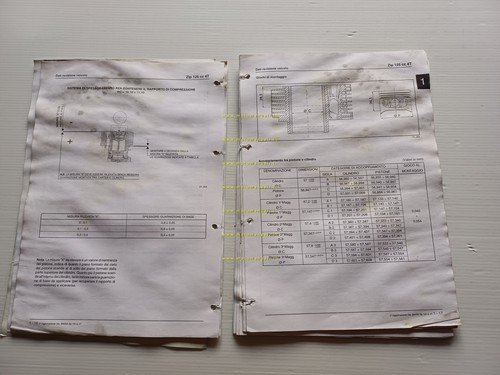 Piaggio 50 ZIP SP-Catalyzed- 4T 50-125 2000 manuale officina TELAIO …