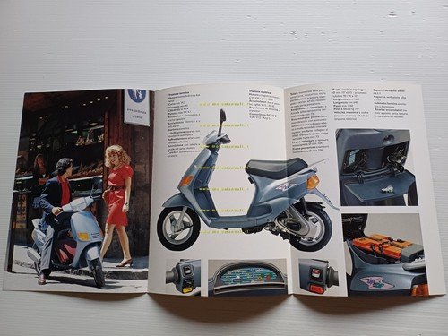 Piaggio 50 ZIP & Zip Bimodale 1995 depliant italiano originale