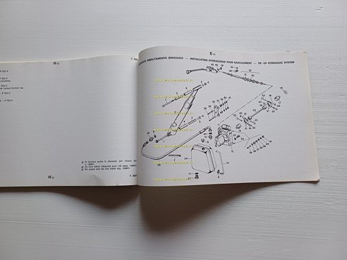 Piaggio APE - Vespacar TM P703 - P703V 1989 catalogo …