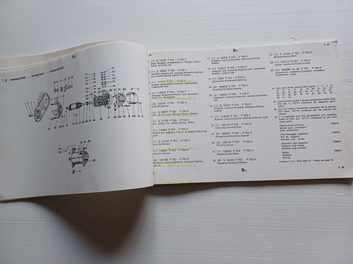 Piaggio APE - Vespacar TM P703 - P703V 1989 catalogo …