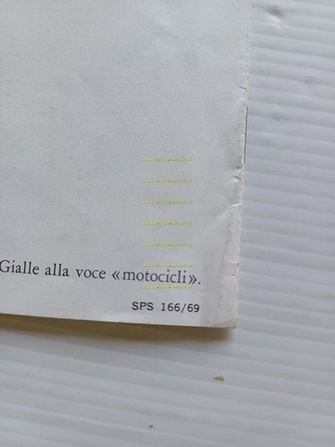 Piaggio Ape 50 1969 depliant italiano originale motocarro 3 wheeler