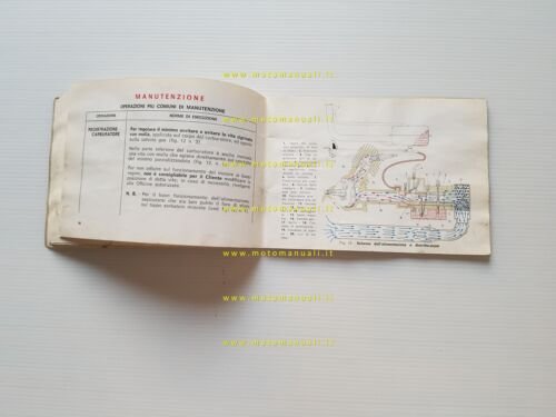 Piaggio APE 50-250 1970 manuale uso manutenzione motocarro originale 3 …