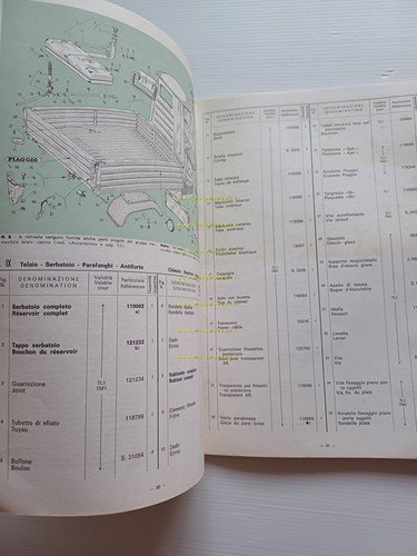 Piaggio Ape 50 TL1 - Ape 250 TM1 1970 catalogo …