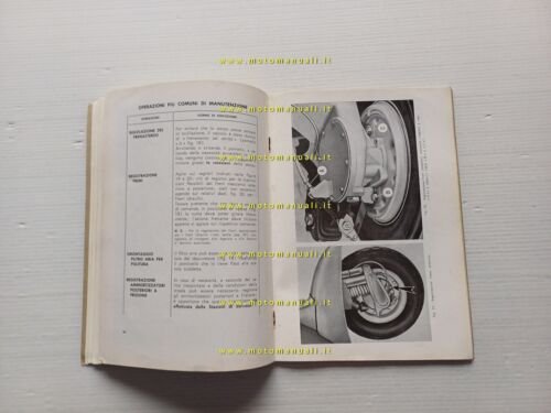 Piaggio Ape 500- 400-350 1970 manuale uso manutenzione libretto originale