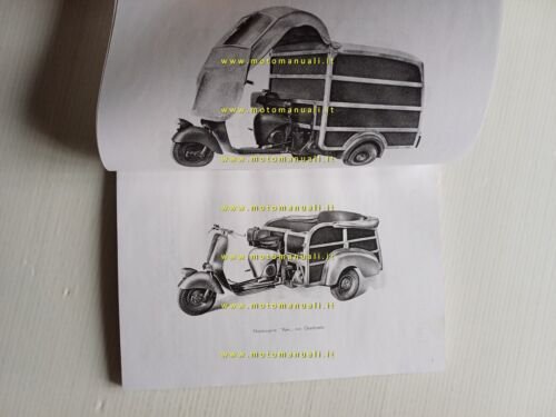 Piaggio Ape A 125 cambio bacchetta manuale officina RISTAMPA