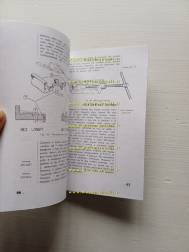 Piaggio Ape A 125 cambio bacchetta manuale officina RISTAMPA