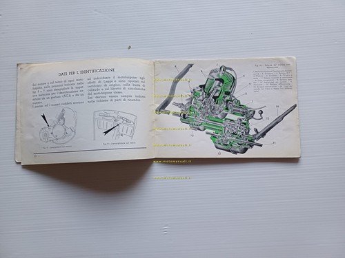 Piaggio Ape AC3 1960 manuale uso manutenzione libretto istruzioni originale