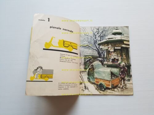 Piaggio Ape B 150 depliant originale italiano