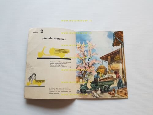 Piaggio Ape B 150 depliant originale italiano