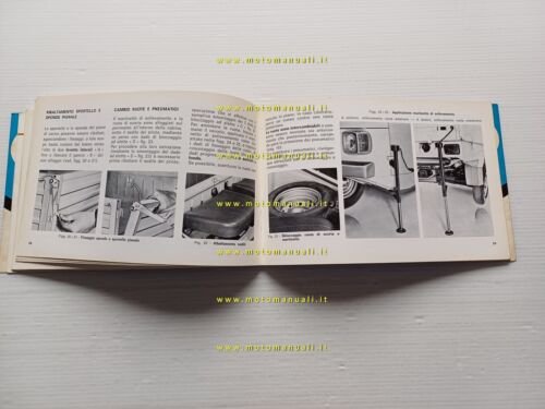 Piaggio Ape CAR manuale uso manutenzione libretto istruzioni originale