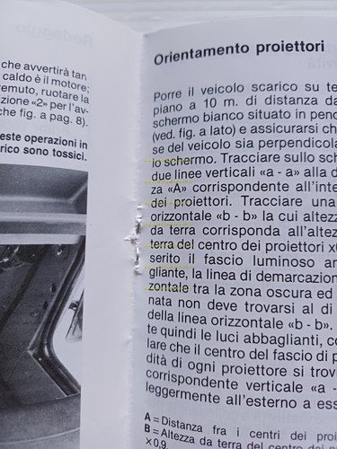 Piaggio Ape Max Diesel AFD3T manuale uso manutenzione libretto originale