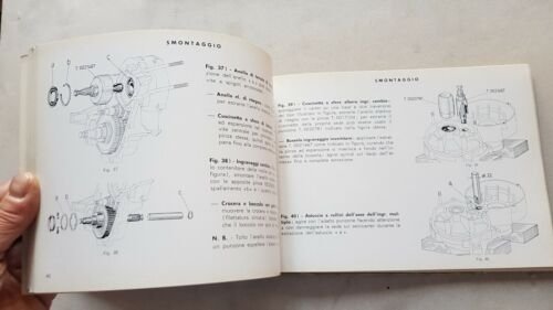 Piaggio APE mp -APECAR 1972 motocarro manuale officina originale workshop …