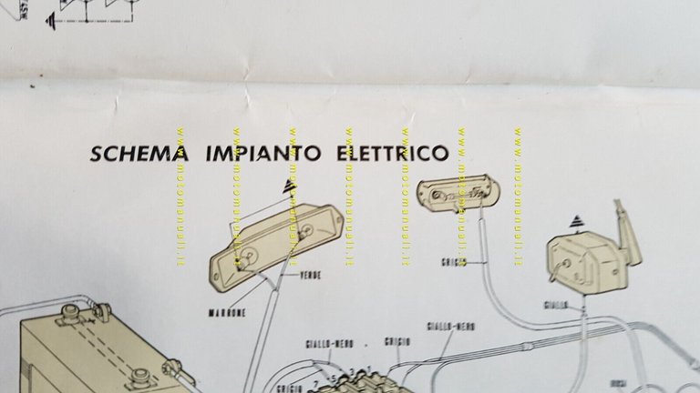 Piaggio Ape MP 1967 manuale uso manutenzione libretto originale