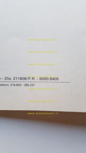 Piaggio Ape P 50 1984 tavole illustrate catalogo ricambi originale