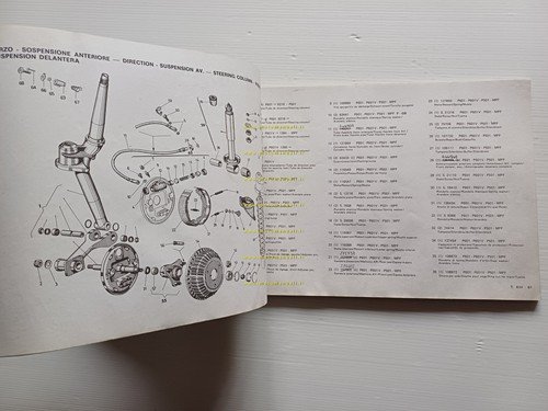 Piaggio Ape P 601 - P 601 V - P …