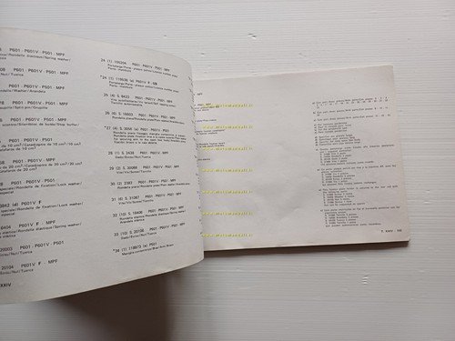 Piaggio Ape P 601 - P 601 V - P …