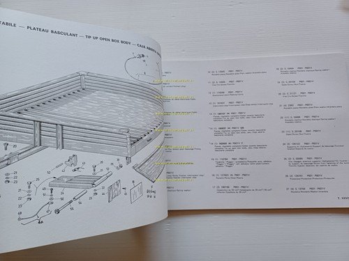 Piaggio Ape P 601 - P 601 V- P 501 …