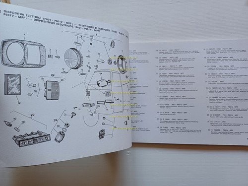 Piaggio Ape P 601 - P 601 V- P 501 …