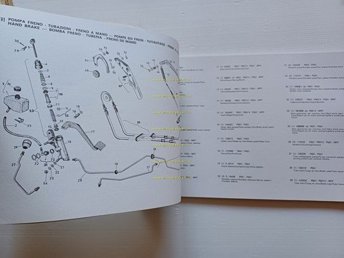 Piaggio Ape P 601 - P 601 V- P 501 …