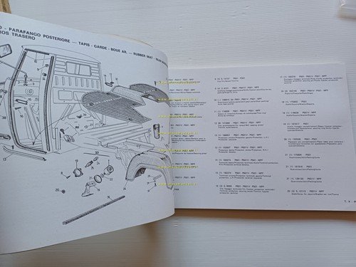 Piaggio Ape P 601 - P 601 V- P 501 …