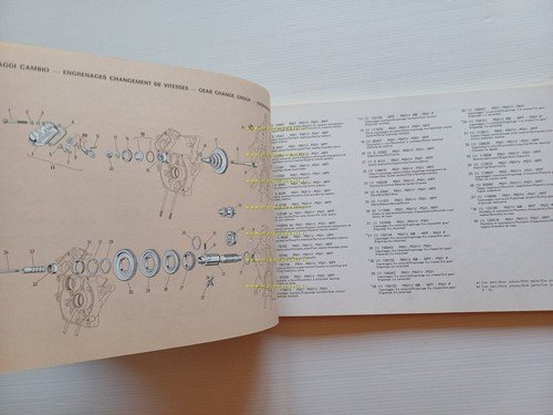 Piaggio APE P 601- P 601v- P 501- P 400v …