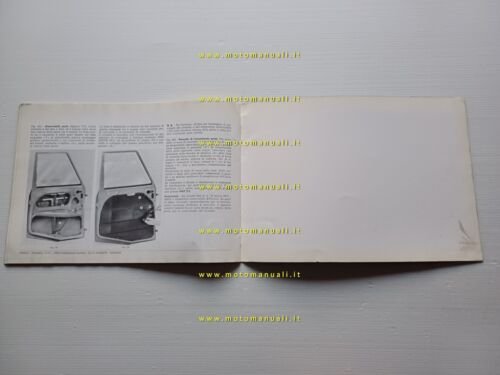 Piaggio Ape P501 P601 Apecar P2 1981 AGGIORNAMENTO-VARIANTI manuale officina