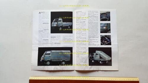 Piaggio Ape Poker 400 depliant originale italiano