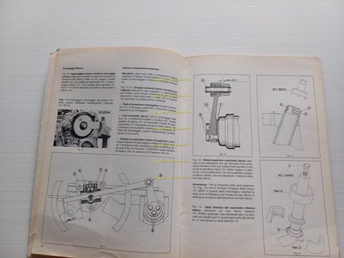 Piaggio APE TM DIESEL 1987 motocarro VARIANTI manuale officina Apecar …
