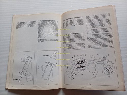 Piaggio APE TM DIESEL 1987 motocarro VARIANTI manuale officina Apecar …