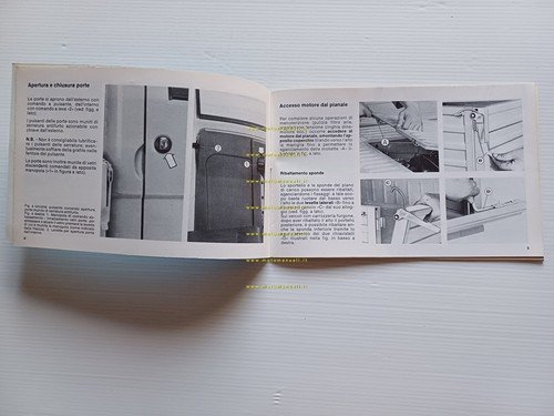Piaggio Ape TM P 703 1984 manuale uso manutenzione libretto …