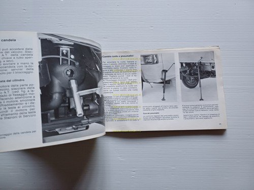 Piaggio Ape TM P 703 1984 manuale uso manutenzione libretto …