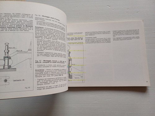 Piaggio APE TM P602 1983 motocarro VARIANTI manuale officina originale