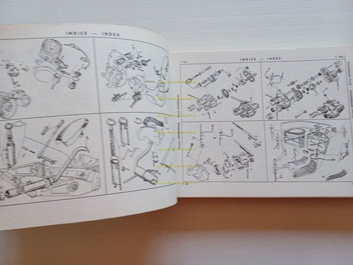 Piaggio Ape-Vespa Commercial 400 1956-66 AC1-2-3-4 AD1 AE1 AE01 catalogo …