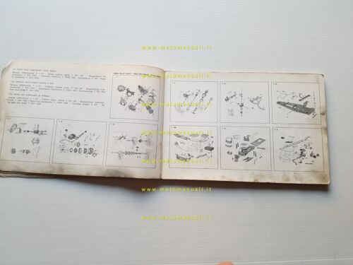 Piaggio APECAR P2 - VESPACAR P2 1979 catalogo ricambi originale