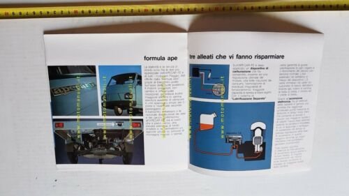 Piaggio Apecar P2 1983 Motocarro depliant ORIGINALE brochure 3 wheeler