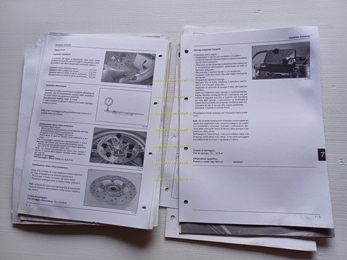 Piaggio Beverly 125 - 200 2001 manuale officina TELAIO originale …