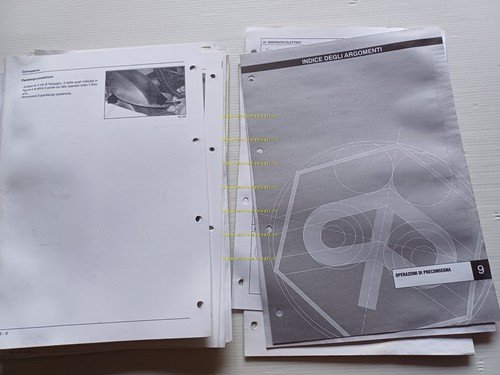 Piaggio Beverly 125 - 200 2001 manuale officina TELAIO originale …