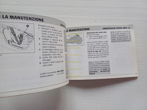 Piaggio Beverly 125-200 2001 manuale uso manutenzione italiano originale