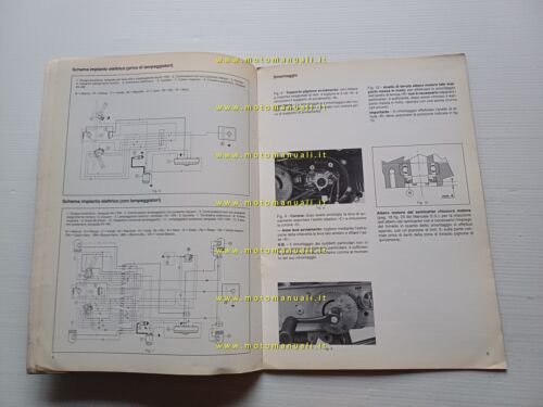 Piaggio Boss 50 1988 AGGIORNAMENTO-VARIANTI manuale officina originale