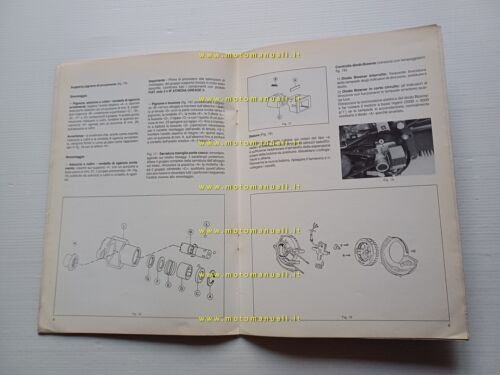 Piaggio Boss 50 1988 AGGIORNAMENTO-VARIANTI manuale officina originale