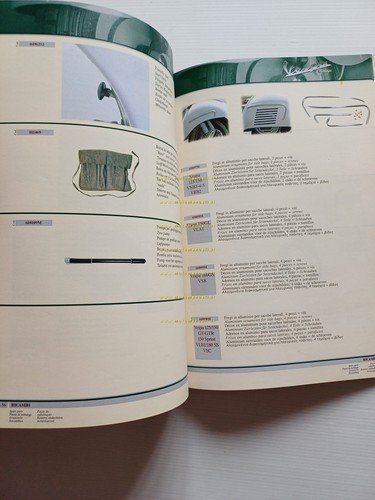 Piaggio catalogo ricambi Vespa Vintage 2000 originale